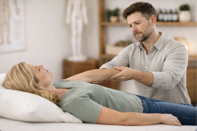 Acupunctuur, kinesiologie (spiertesten)